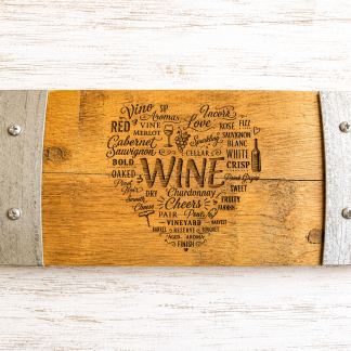 Wine Stave Sign