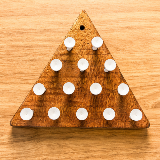 Triangle Peg Game