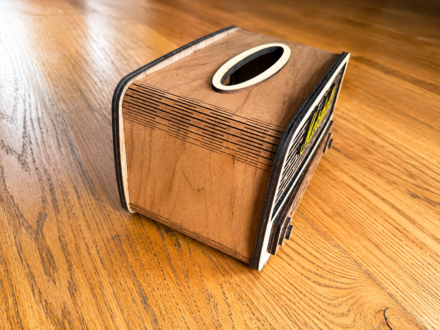 Retro Amplifier Tissue Box Holder - Image 5