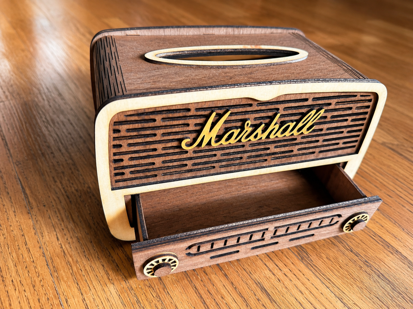 Retro Amplifier Tissue Box Holder - Image 6