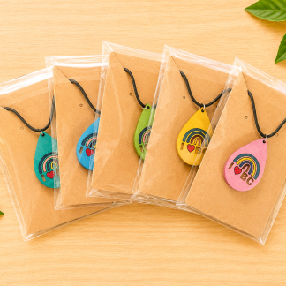 Brandi Carlile Rainbow Necklace